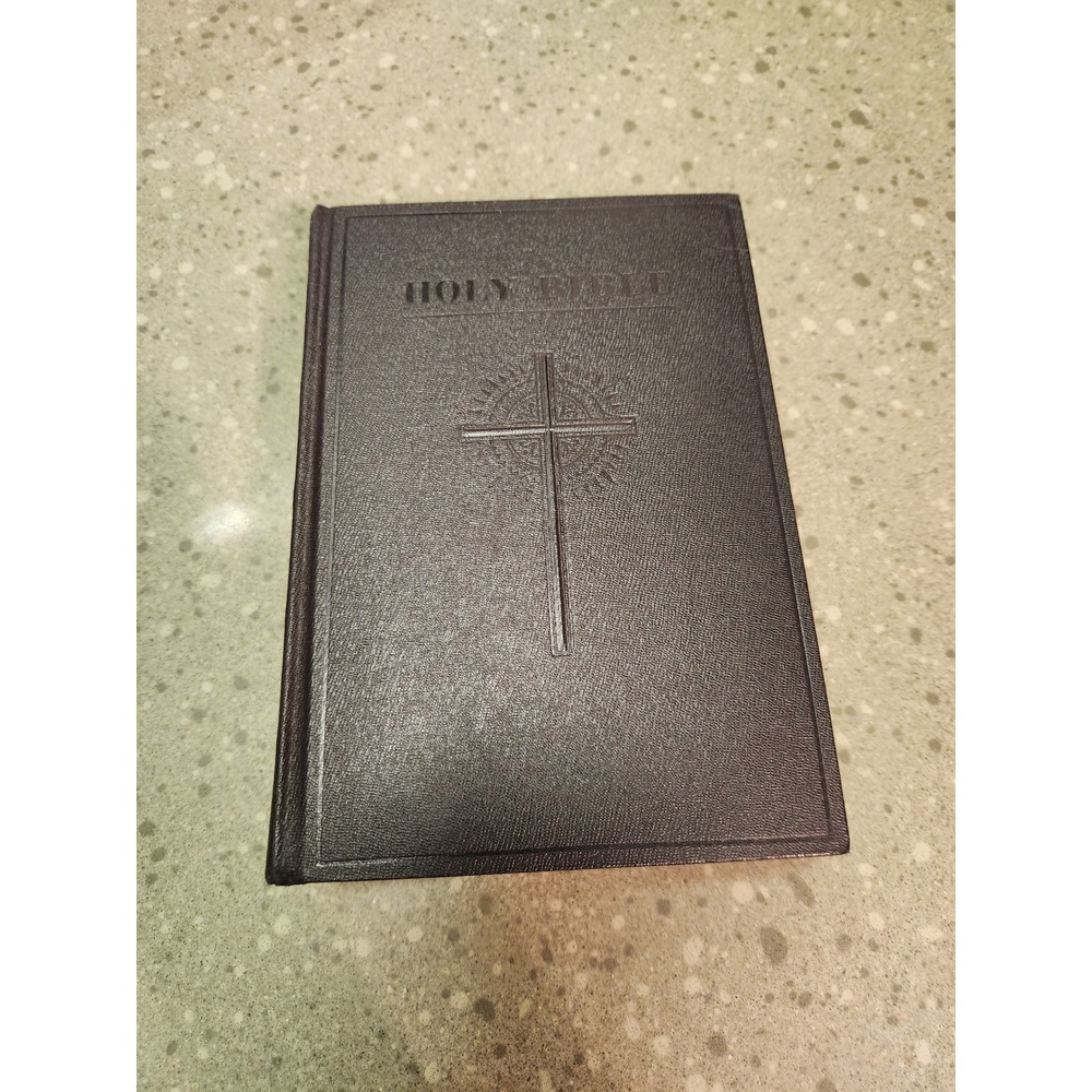New Catholic Edition Holy Bible Douay Confraternity 1957